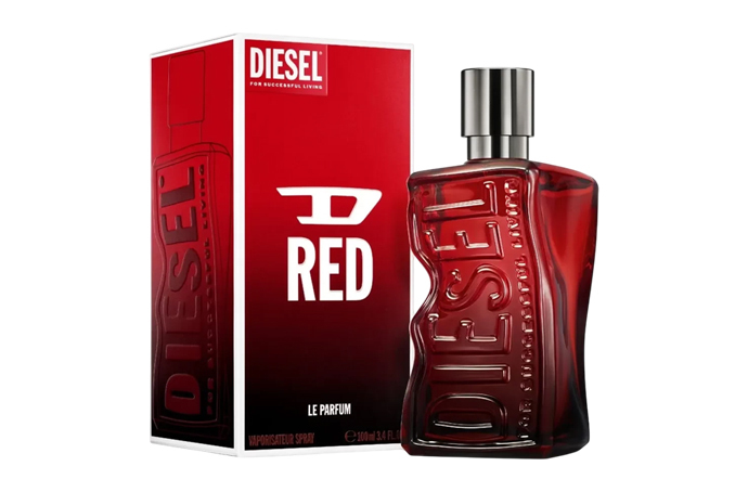 Diesel D Red Le Parfum by Diesel: страстный красный