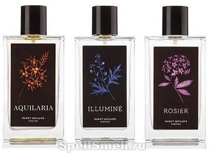 Rosier, Aquilaria и Illuminé — дебютное трио от британского парфюмерного бренда Nancy Meiland