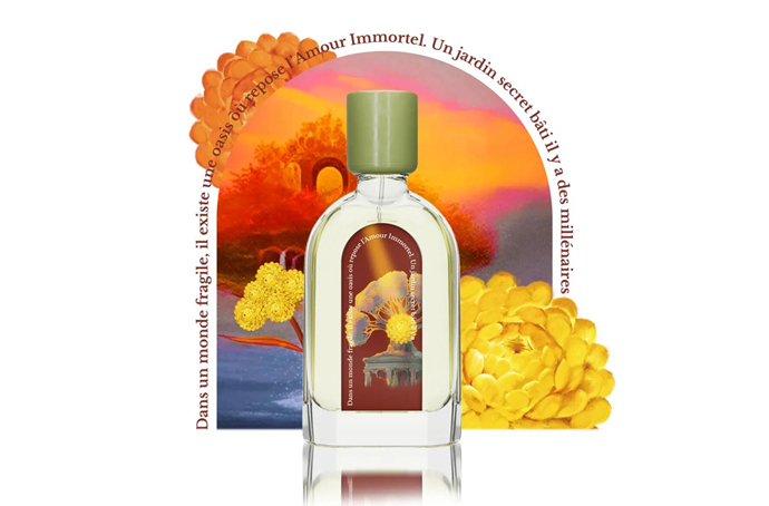 Юбилейный аромат Le Jardin Retrouve Immortelle Babylone