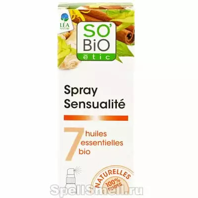 Spray Sensualite от Bio Etic - 7 компонентов для афродизиака