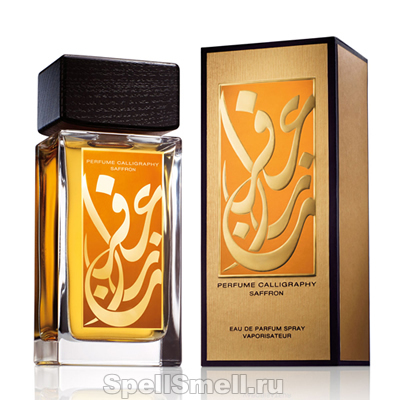 Aramis Perfume Calligraphy Saffron — золотая цветочно-пряная аура