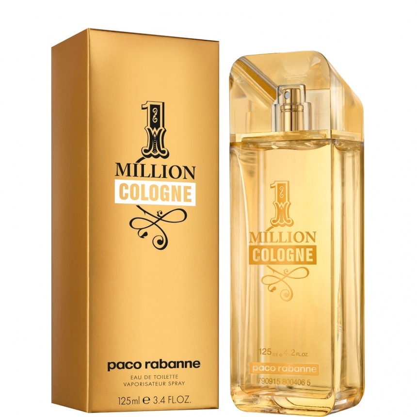 1 Million Cologne — новый мужской имидж в золотой коллекции Paco Rabanne