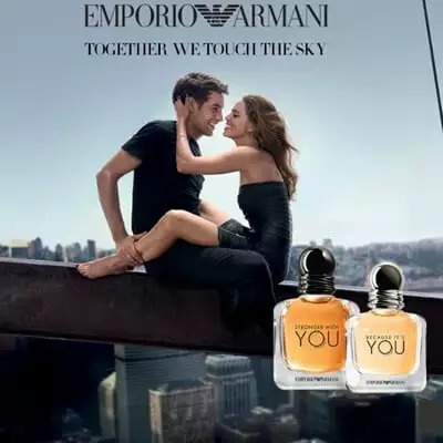 Аромат современной любви: Giorgio Armani Emporio Armani Because It’s You и Stronger With You