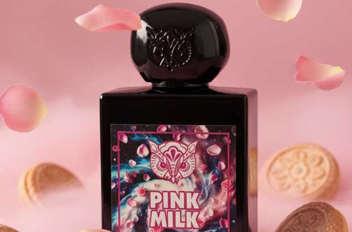 Lorenzo Pazzaglia Pink Milk: акварельное молоко