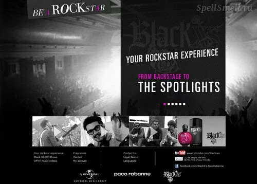 Paco Rabanne устраивает интернет-концерт в честь Black XS l Exces