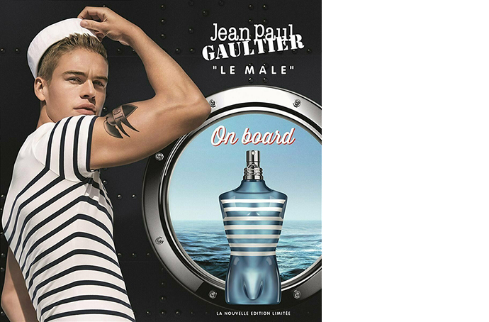 Jean Paul Gaultier Le Male On Board покоряет волны
