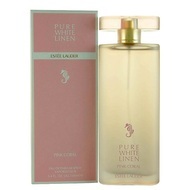 Pure White Linen Pink Coral