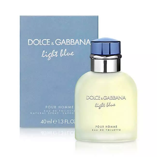 dolce and gabbana light blue mens