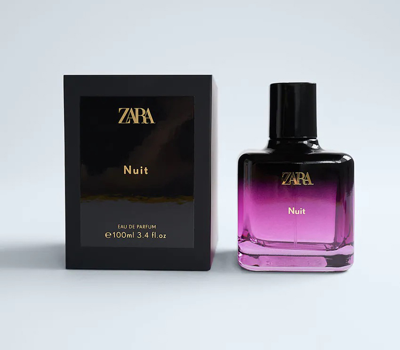 Парфюмерная вода 100 мл Zara Nuit Eau De Parfum