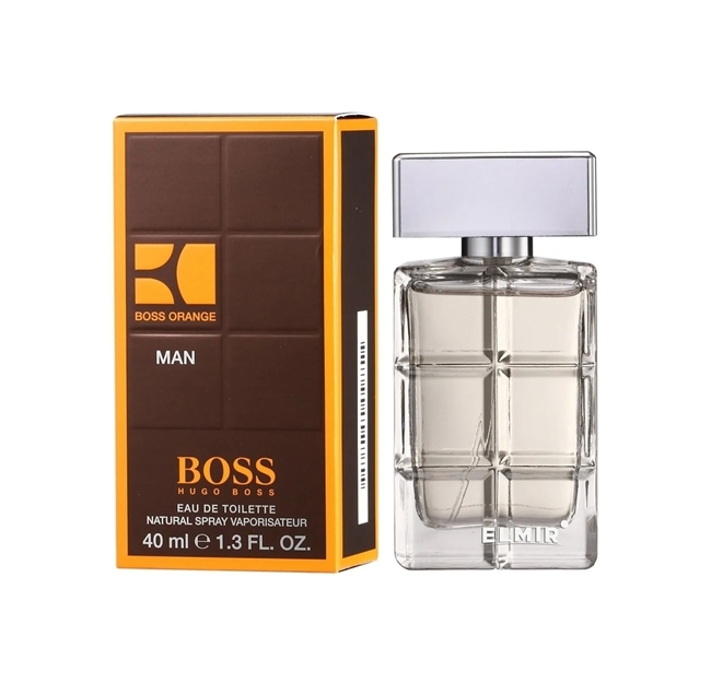 hugo boss man orange