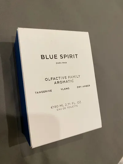Zara Man Blue Spirit 2017 - отзыв в Чебоксарах