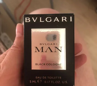 Bvlgari Man Black Cologne - отзыв в Москве