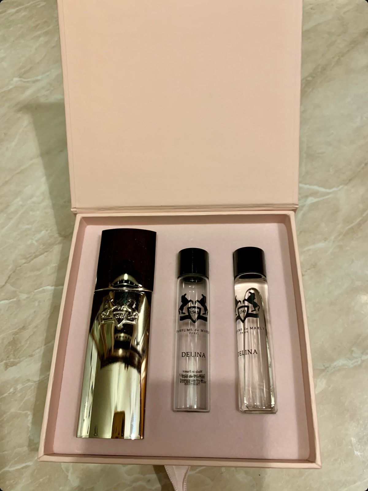 Parfums de Marly Delina Набор (парфюмерная вода 10 мл x 3 шт.) для женщин