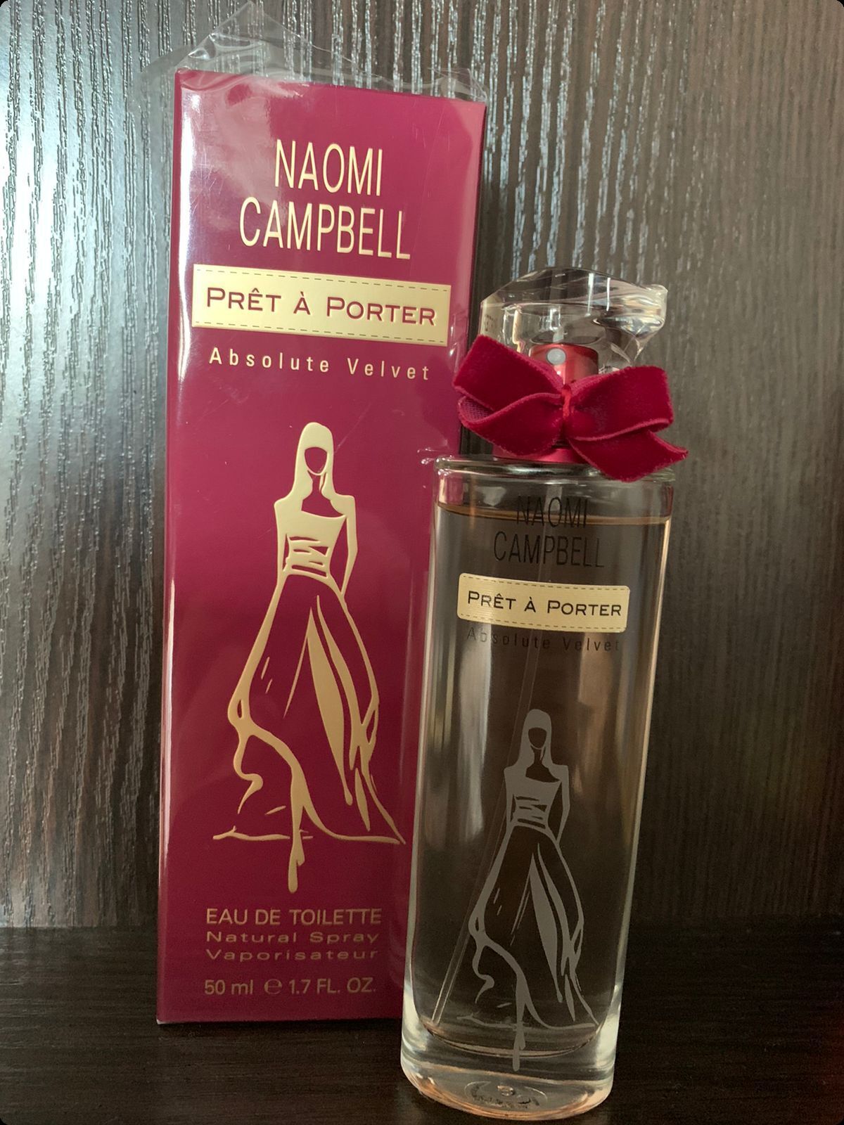 Naomi Campbell Pret a Porter Absolute Velvet Туалетная вода 50 мл для женщин