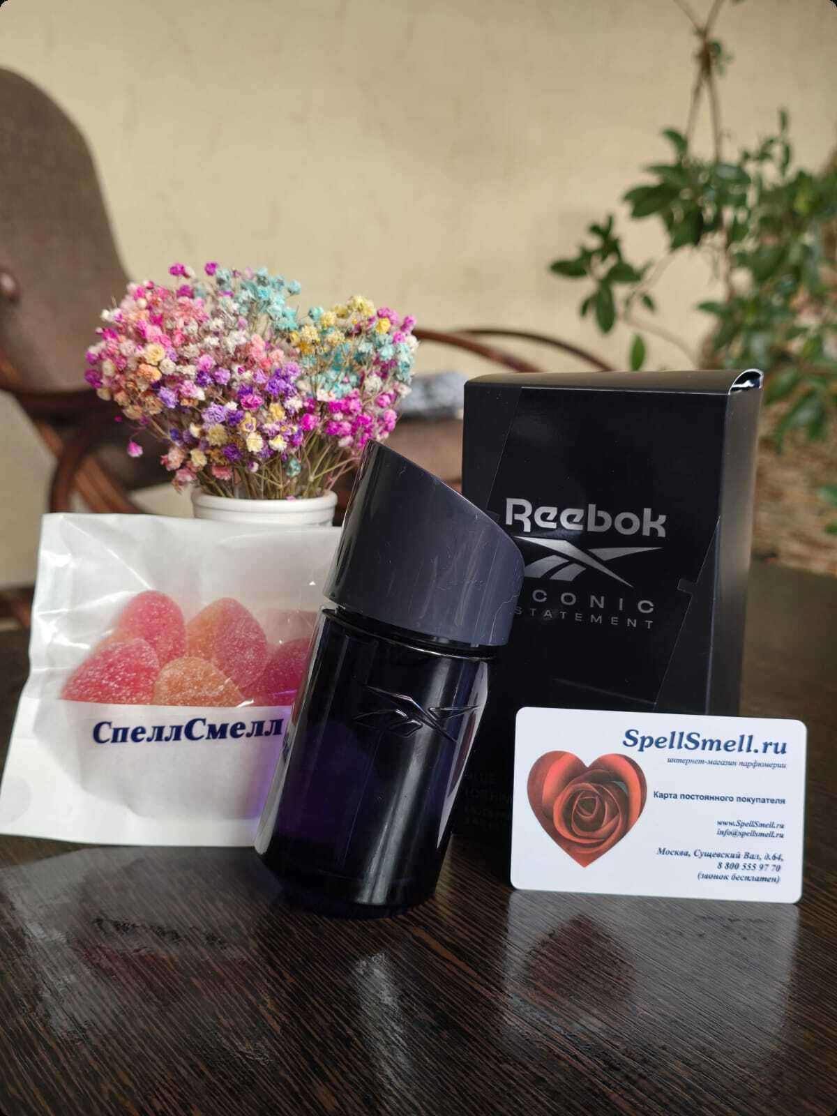 Reebok Iconic Statement Blue Туалетная вода 100 мл для мужчин