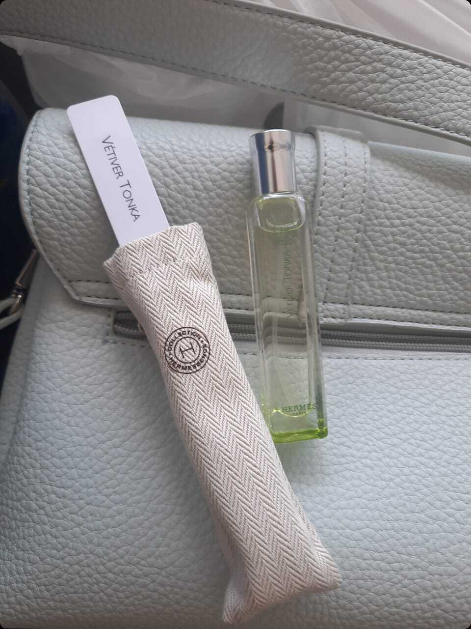 Hermes Vetiver Tonka Туалетная вода 15 мл для женщин и мужчин