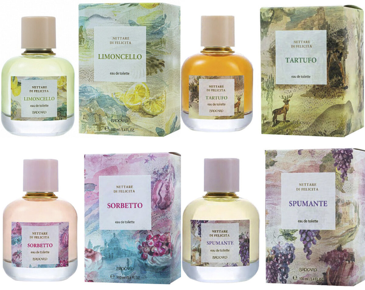 Парфюмерная коллекция Nettare Di Felicita от Brocard