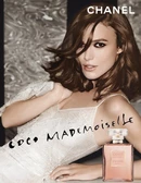 Кира Найтли в рекламе аромата Chanel Coco Mademoiselle