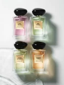 Ароматы Armani Prive Rose Milano, Armani Prive The Yulong, Armani Prive Jasmin Kusamono и Armani Prive Gardenia Antigua от бренда Giorgio Armani