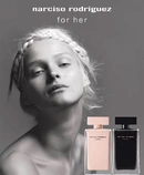 Ароматы Narciso Rodriguez For Her и Narciso Rodriguez For Her Eau de Parfum от бренда Narciso Rodriguez