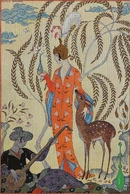 Картина Жоржа Барбье из цикла The Romance of Perfume