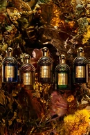 Ароматы Absolus Allegoria Cuir Intense, Absolus Allegoria Santal Royal, Absolus Allegoria Patchouli Ardent, Absolus Allegoria Oud Essentiel и Absolus Allegoria Epices Exquises от бренда Guerlain