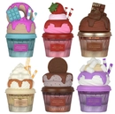 Ароматы Whipped Pleasure, Vanilla Freak, Cookie Crave, Choco Overdose, Mallow Madness и Berry On Top от бренда Lattafa Perfumes