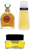 Классические версии ароматов Chaldee, Eau de Patou и Pour Homme от бренда Jean Patou