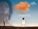 Рекламный плакат флагманского аромата Terre d'Hermes