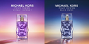 Ароматы Pour Femme Violet Sunset и Pour Homme Blue Dusk от Michael Kors