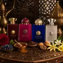 Ароматы Journey Man, Crimson Rocks, Interlude Woman и Reflection Man от бренда Amouage