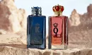Аромат для мужчин Dolce &amp; Gabbana K Eau de Parfum Intense и женский парфюм Dolce &amp; Gabbana Q Eau de Parfum Intense (слева направо)