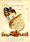 Реклама парфюма L'Origan от Coty 1920-ых годов
