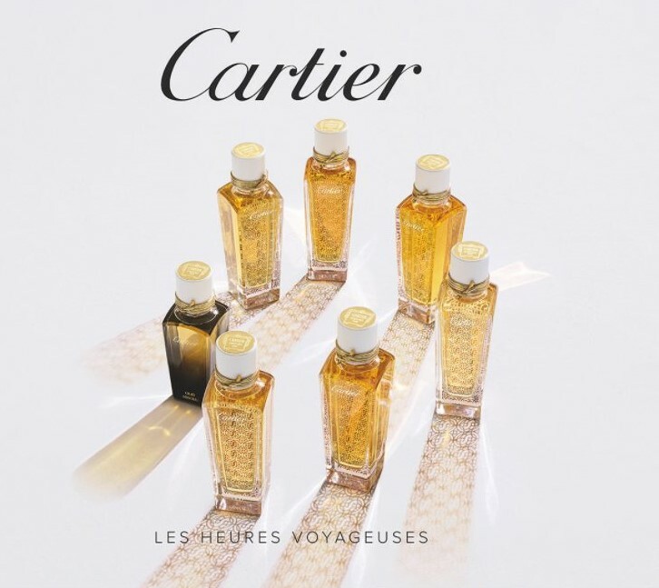 Парфюмерная коллекция Les Heures Voyageuses от Cartier