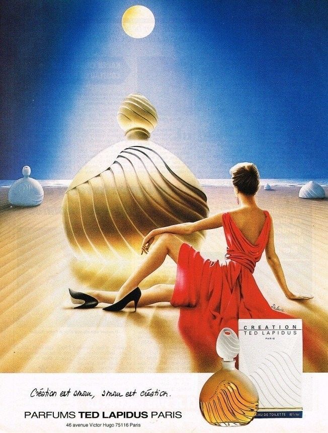 Линейка ароматов Creation от Ted Lapidus