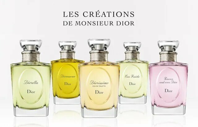 Парфюмерная коллекция Les Creations de Monsieur Dior от Christian Dior