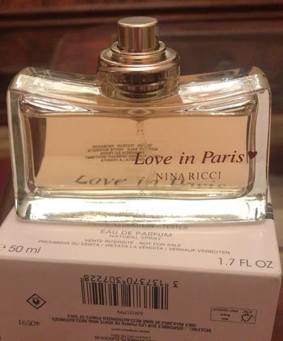 Nina Ricci Love In Paris - отзыв в Каслях