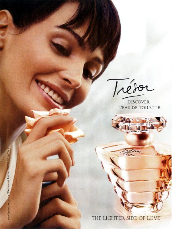 Линейка ароматов Tresor  от Lancome