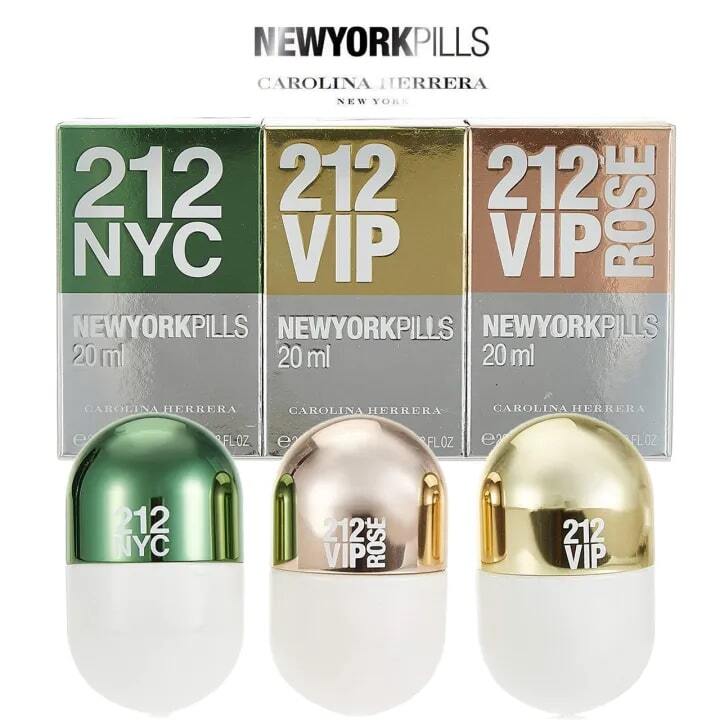 Парфюмерная коллекция 212 New York Pills от Carolina Herrera