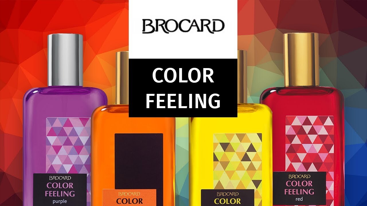 Парфюмерная коллекция Color Feeling от Brocard