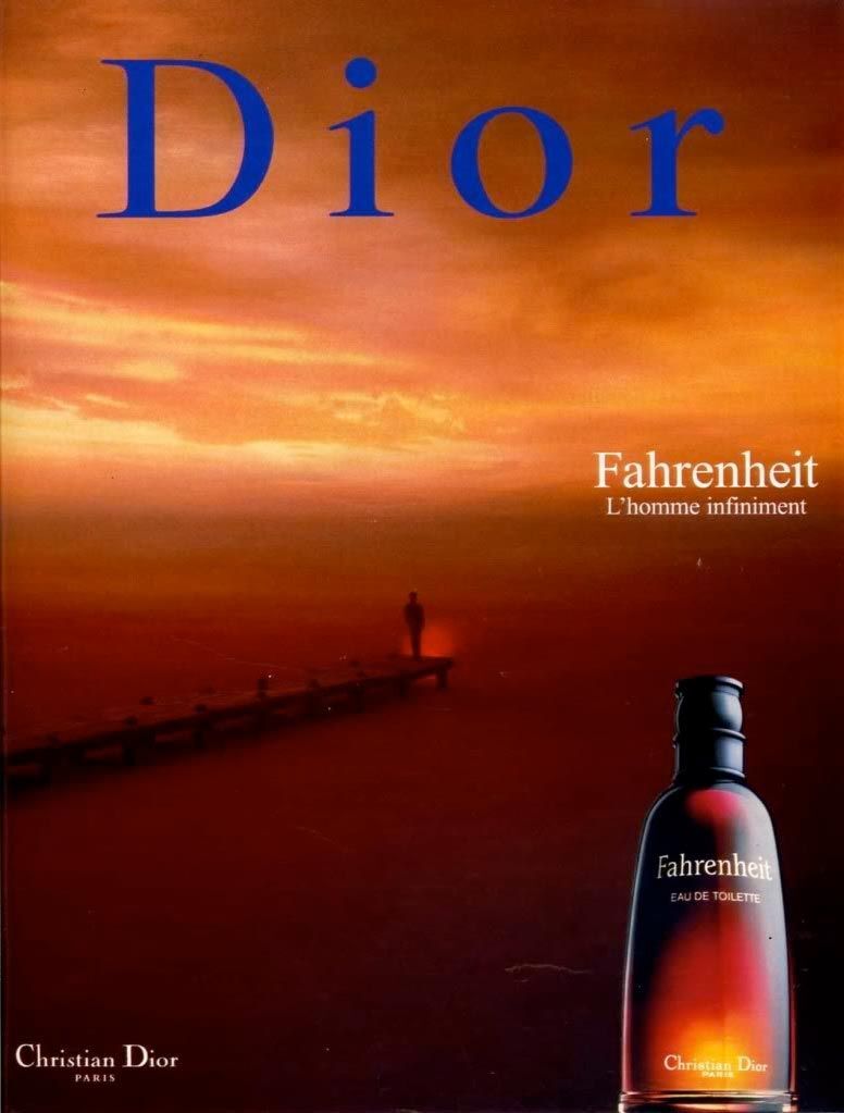 Линейка ароматов Fahrenheit от Christian Dior