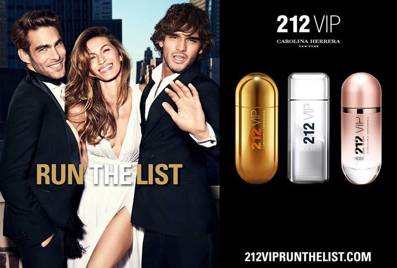 Линейка ароматов 212 VIP от Carolina Herrera