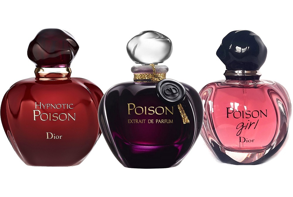 Линейка ароматов Poison от Christian Dior