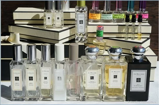 Флаконы духов фирмы Jo Malone