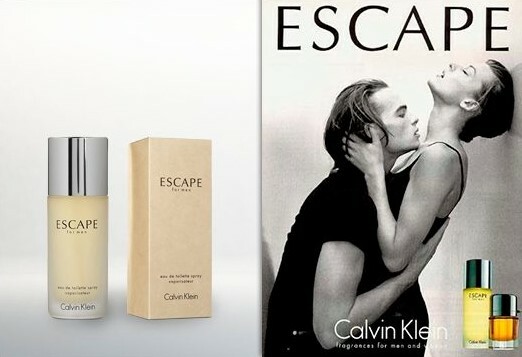Линейка ароматов Escape от Calvin Klein