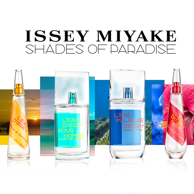 Парфюмерная коллекция Shades of Paradise от Issey Miyake