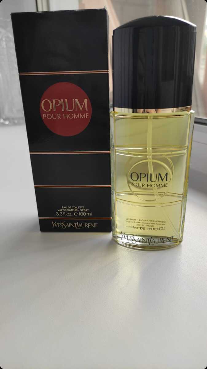 Yves Saint Laurent Opium Pour Homme Туалетная вода 100 мл для мужчин
