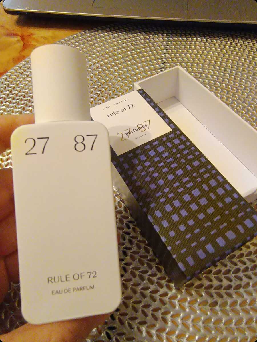 27 87 Rule of 72 Парфюмерная вода 27 мл для женщин и мужчин