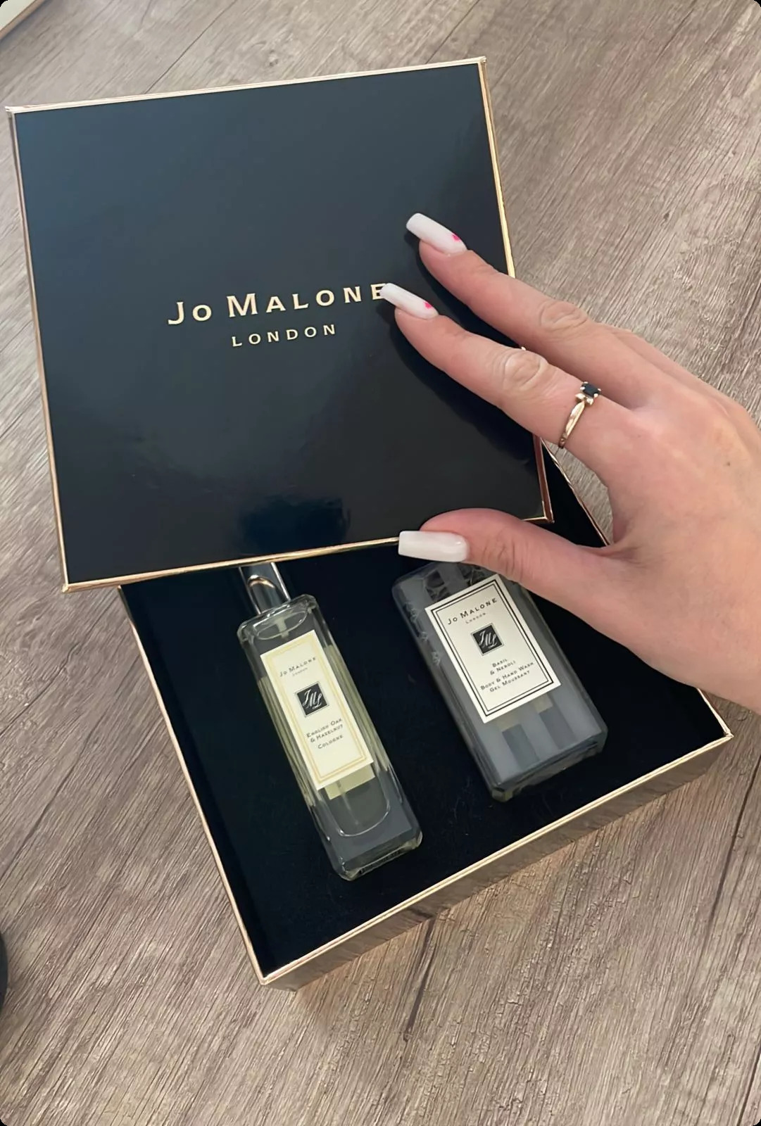 Jo Malone English Oak and Hazelnut Набор (одеколон 30 мл + гель для душа 100 мл) для женщин и мужчин