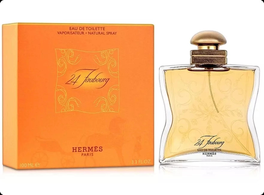 Hermes 24 Faubourg Eau de Toilette Туалетная вода 100 мл для женщин